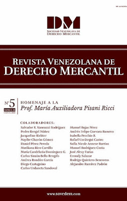 REVISTA VENEZOLANA DE DERECHO MERCANTIL N° 5 / 2020