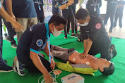 Dalam Rangka HUT Lobar Ke 63 Dan HUT RSUD Tripat,Team Code Blue RSUD Selenggarakan Training Basic Support 