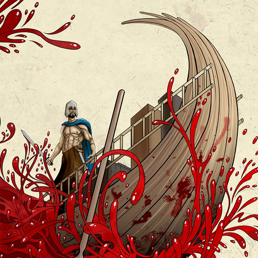 Alex Pardee's 300: Rise of an Empire Poster 2