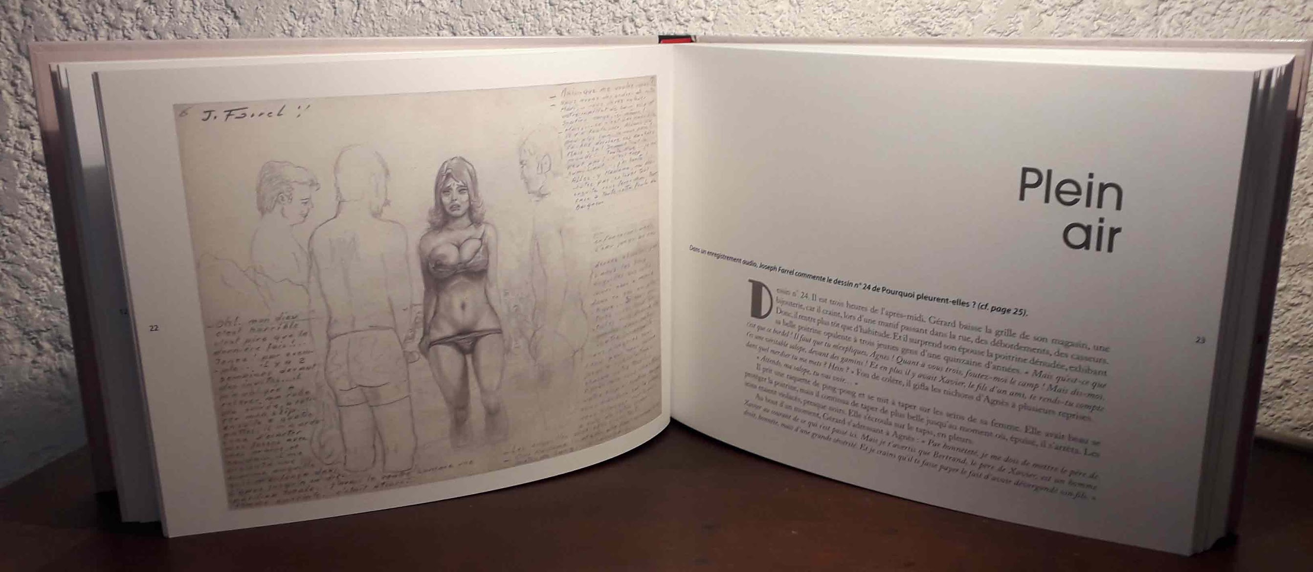 Les dessins porno de Joseph Farrel