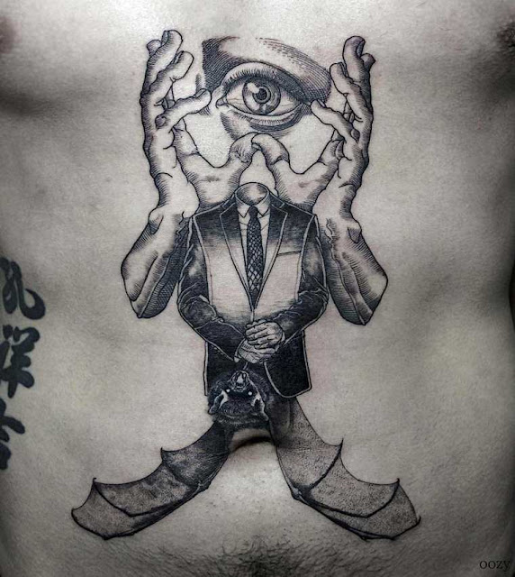 Artista leva arte e muito criatividade para o universo das tatuagens