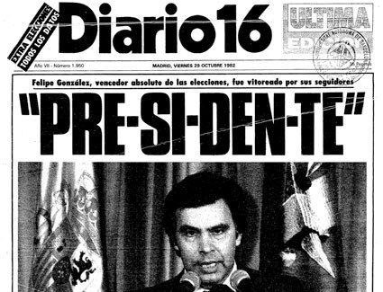 HISTORIA DE ESPAÑA AL DÍA: VICTORIA DEL PSOE (1982)