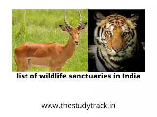 Wildlife sanctuaries in India for UPSC, mppsc, SSC bank exams