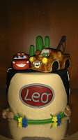 TARTA FONDANT RAYO MCQUEEN