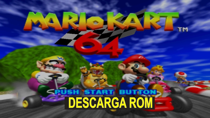 Mario Kart 64 n64 descarga rom