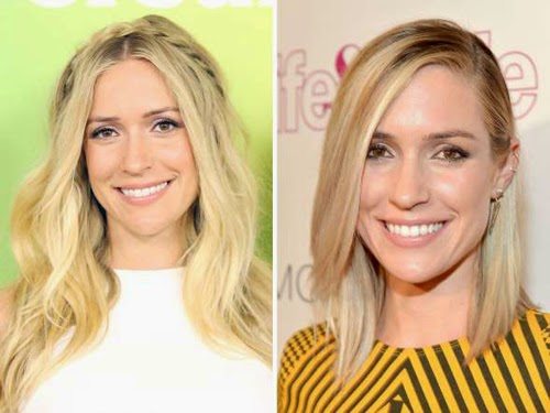 Kiểu tóc bob cắt ngang vai là lựa chọn hợp lý cho một bà mẹ bận rộn như Kristin Cavallari