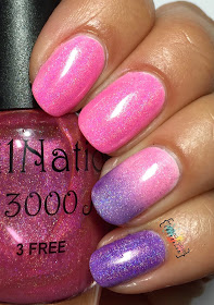 Nail Nation 3000 Shock Pink Color Tint & Grape Escape Color Tint