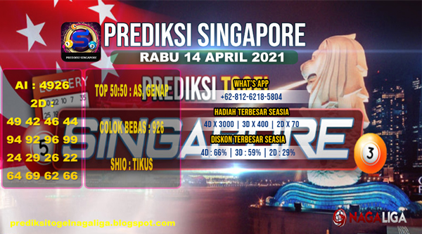 PREDIKSI SINGAPORE  RABU 14 APRIL 2021
