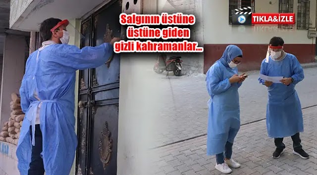 Urfa'nın salgını kahramanları sahada