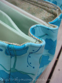 close-up of bar tacks on side panels