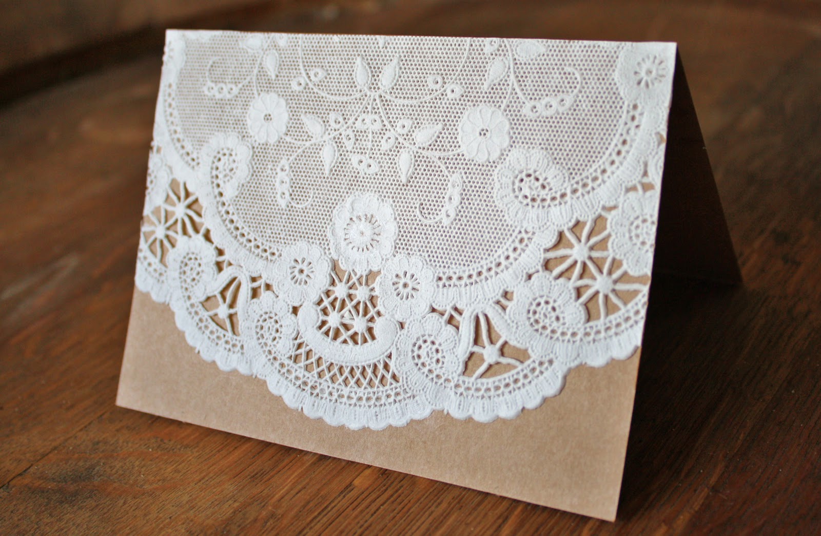 found some craft paper blank invitations and envelopes at Hobby ...