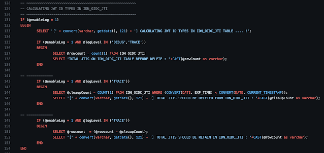 TSQL giving process summery for DB cleanup