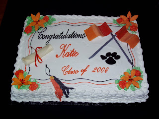 college graduation cake designs