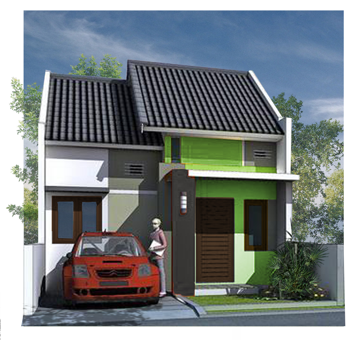 GAMBAR RUMAH TIPE 36