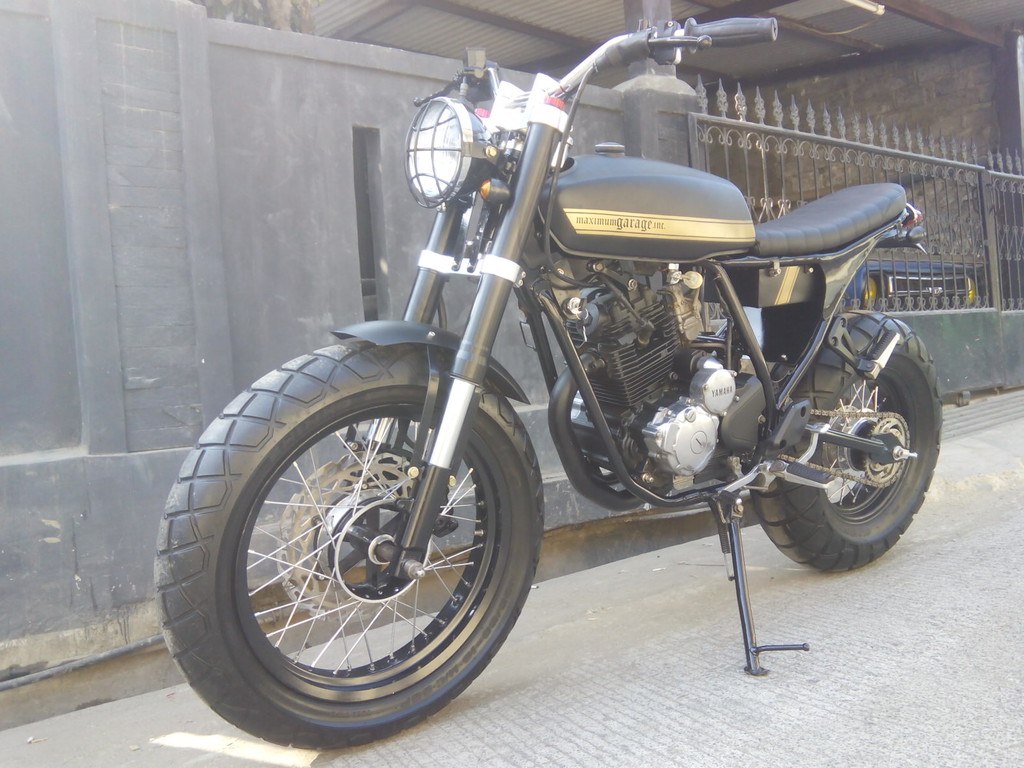 Dijual Yamaha Scorpio Modif Street Scrambler BANDUNG LAPAK