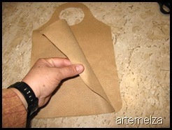 artemelza - lixeira de feltro para carro