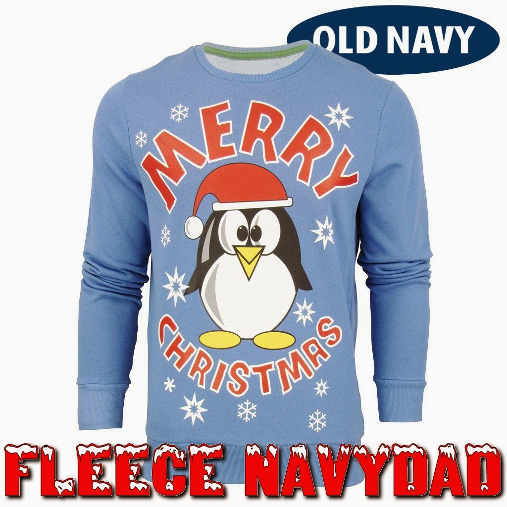 Fleece Navydad sounds like Feliz Navidad