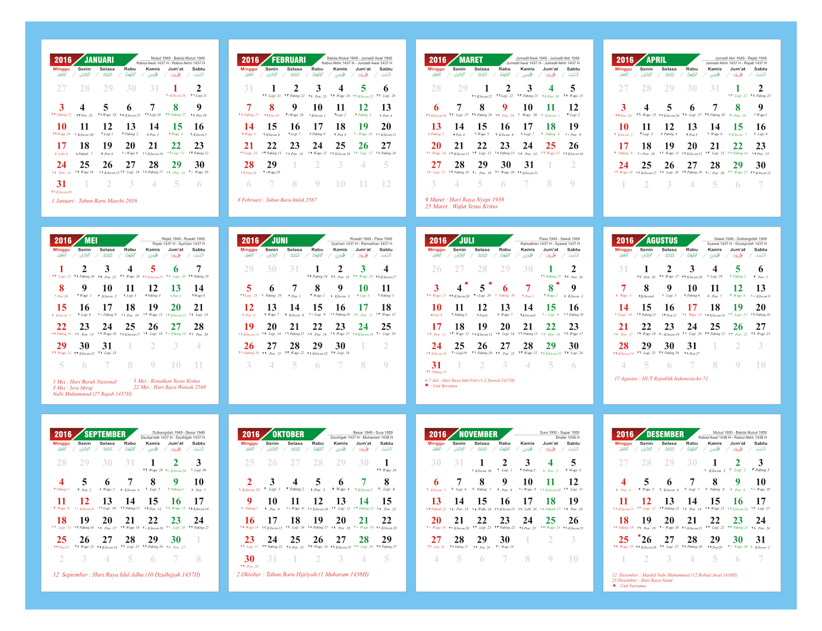  Kalender  2021 Lengkap Hijriyah dan Jawa  Free Logo Vector 