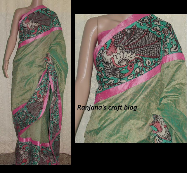 Kalamkari saree