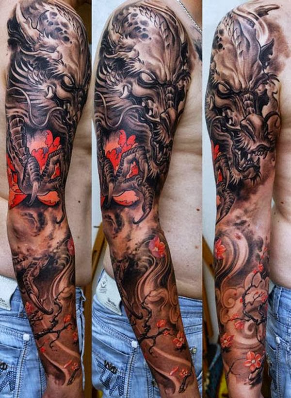 Amazing Full Arm Tattoos for Men - 4