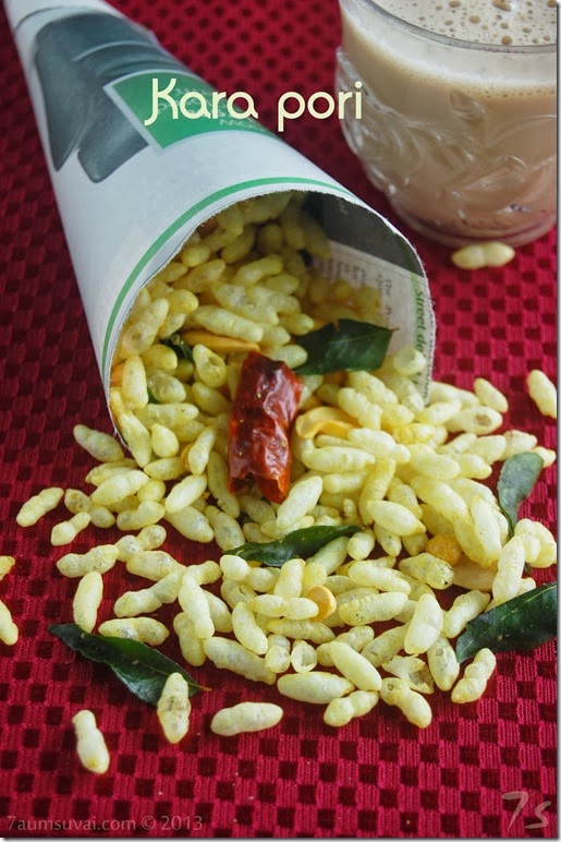 Kara pori / Puffed rice mixture