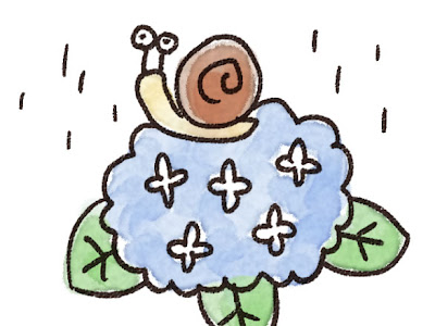 √無料でダウンロード！ かわいい あじさい イラスト モノクロ 999582