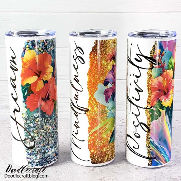 Whimsical: When life gives you lemons Ice Topper Tumbler Tutorial