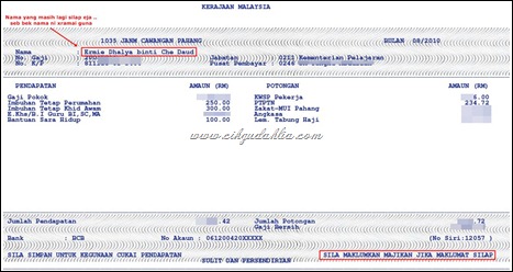 b pay i t slip p Online Sistem Gaji Penyata Laporan Gaji e Slip e b pay i t slip p Online Sistem Gaji Penyata Laporan Gaji e Slip e