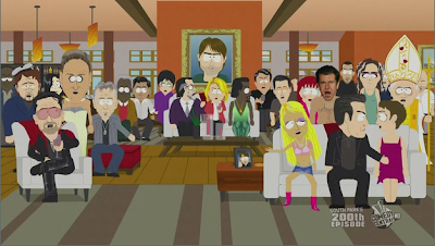 Celebrities slandered by South Park