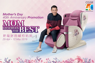 Osim Mother's Day 40th Anniversary Promotion (29 April - 12 May 2019)