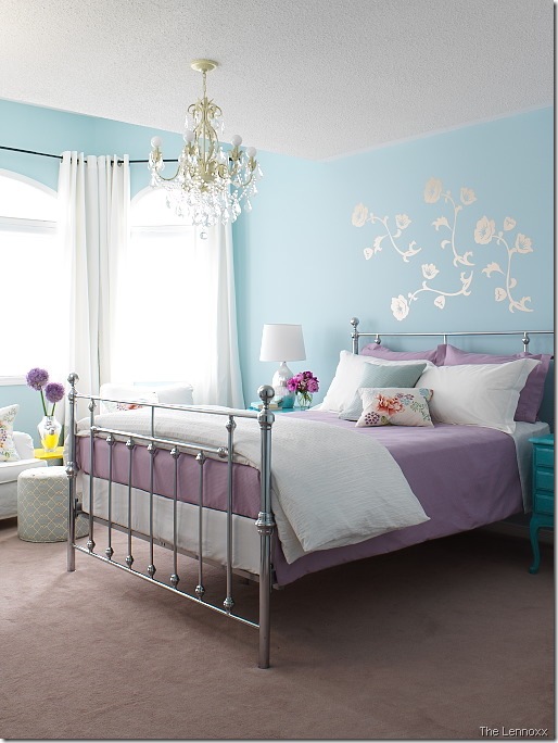 DesignTies: Did someone say purple and turquoise??