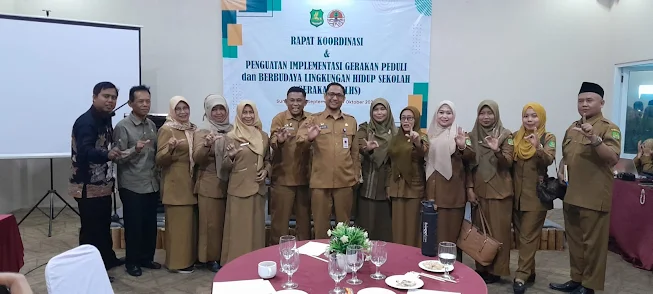 Rapat Koordinasi Gerakan PBLHS Dimulai: SDN Pangarangan 3 Sumenep Kirimkan Perwakilan