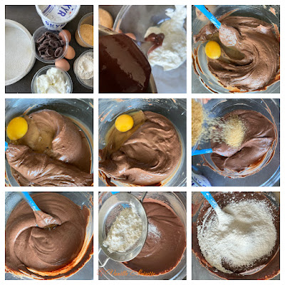 LE FONDANT AU CHOCOLAT ET FROMAGE BLANC