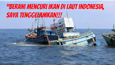 Alasan Menteri Susi Menenggelamkan Kapal Pencuri Ikan, Bukan Di Lelang