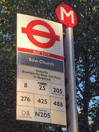 plaque at Lewisham station