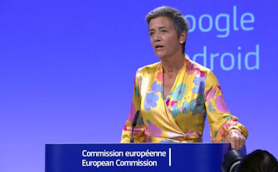  Europe has fined Google $5 billion