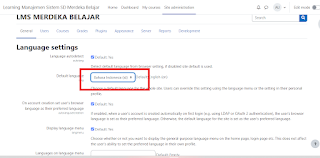 ubah bahasa indonesia moodle versi 4
