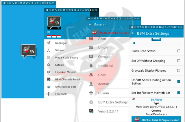 Multi BBM 3.2.3.11 Apk BBM1 BBM2 BBM3 BBM4 Clone Terbaru 2017