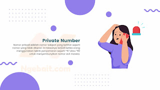 Mengetahui Nomor Private Number & Cara Terbaik untuk Melacak Nomor yang Diterima