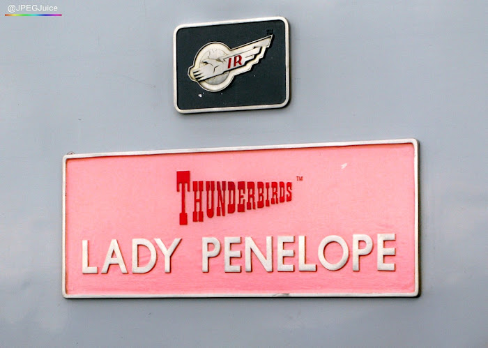 57307 Lady Penelope nameplate