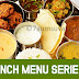 Lunch Menu Series 2/ South Indian Vegetarian Thali