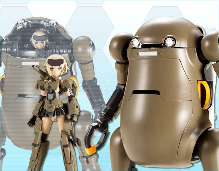 HANDSCALE-GIRL-GOURAI-with-20-MechatroWeGo-"BROWN"