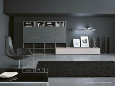 Ultra Modern Living Rooms by Presotto Italia