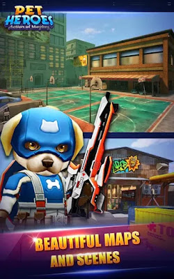 Action of Mayday Pet Heroes MOD APK