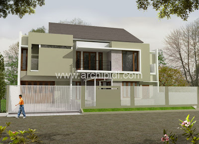 Desain Rumah Tingkat Minimalis on Gading Sembada S Galleries  Album Pagar Minimalis