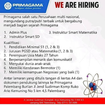 loker palembang