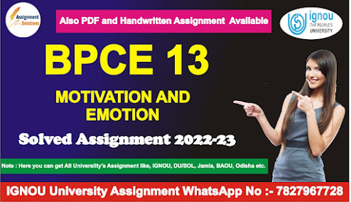 bpce 13 neeraj; bpce 13 guide; bpce 14 solved assignment; bpce 13 question paper; bpce 13 study material; ignou solved assignment hard copy; ignou solved assignment soft copy; ignou ma solved assignment