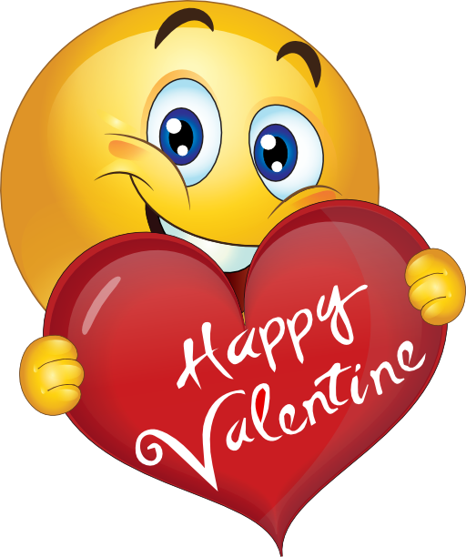 Darling Valentine Smiley - Facebook Symbols and Chat Emoticons