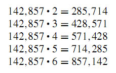 suprising number pattern 5