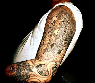 Arm Tattoo Design Art and Crazy